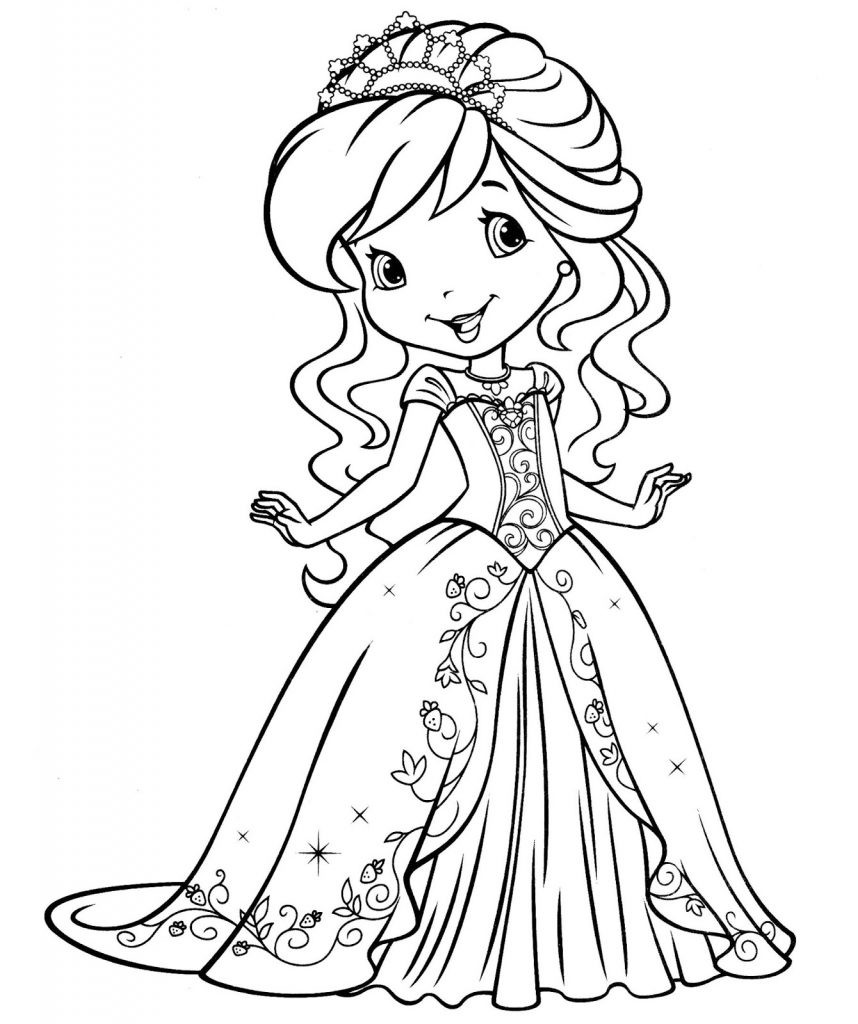 Coloring Pages Of Cute Girls
 Coloring Pages for Girls Best Coloring Pages For Kids