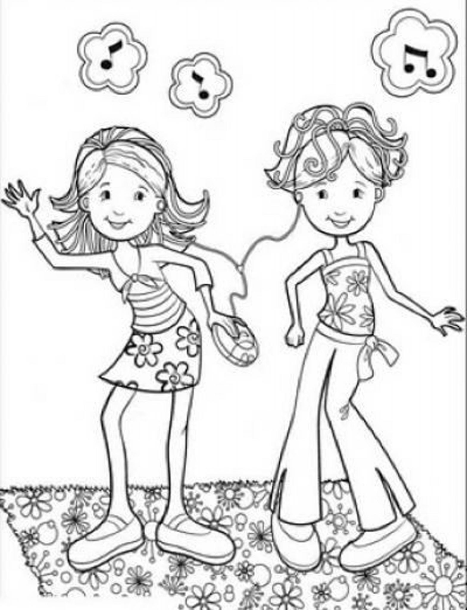 Coloring Pages Of Cute Girls
 cute coloring pages for girls