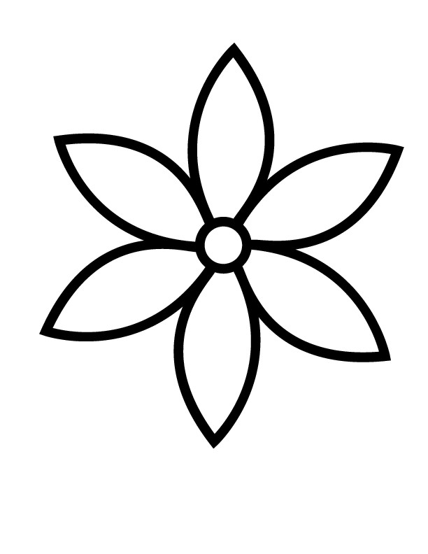 Coloring Pages Of Flowers For Kids
 flowers printable coloring in pages for kids number