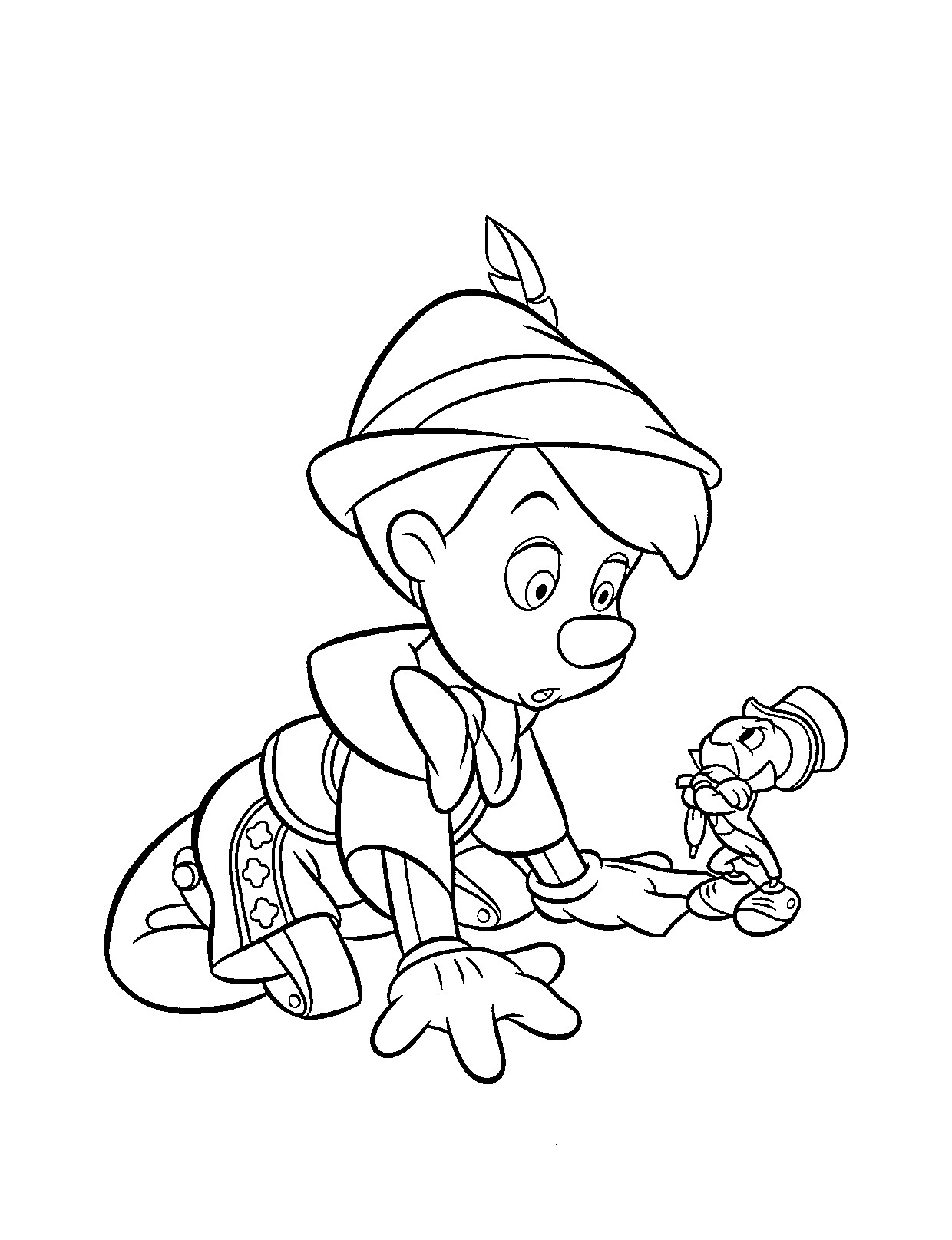 Coloring Sheet For Toddlers
 Free Printable Pinocchio Coloring Pages For Kids
