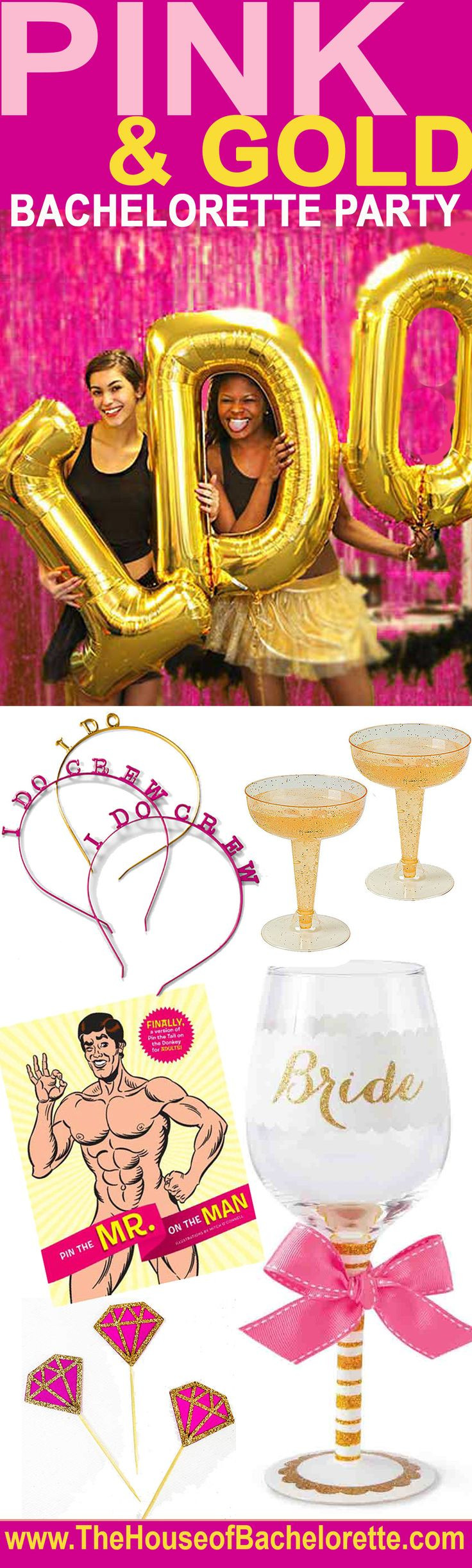Combo Bachelor Bachelorette Party Ideas
 794 best BALLOONS FOR WEDDING images on Pinterest