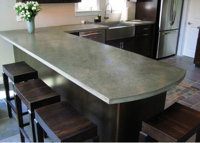 Concrete Kitchen Countertops
 39 Minimalist Concrete Kitchen Countertop Ideas