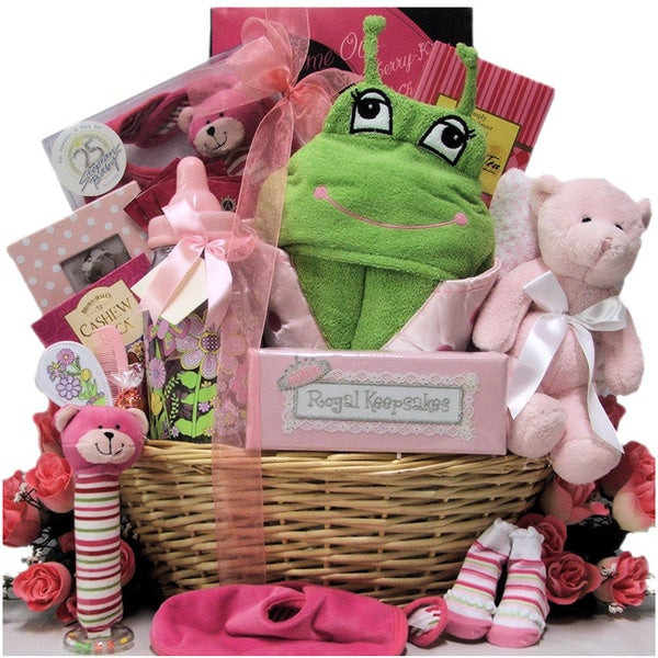 Congrats On Baby Gift
 Great Arrivals Congratulations Baby Girl Gift Basket