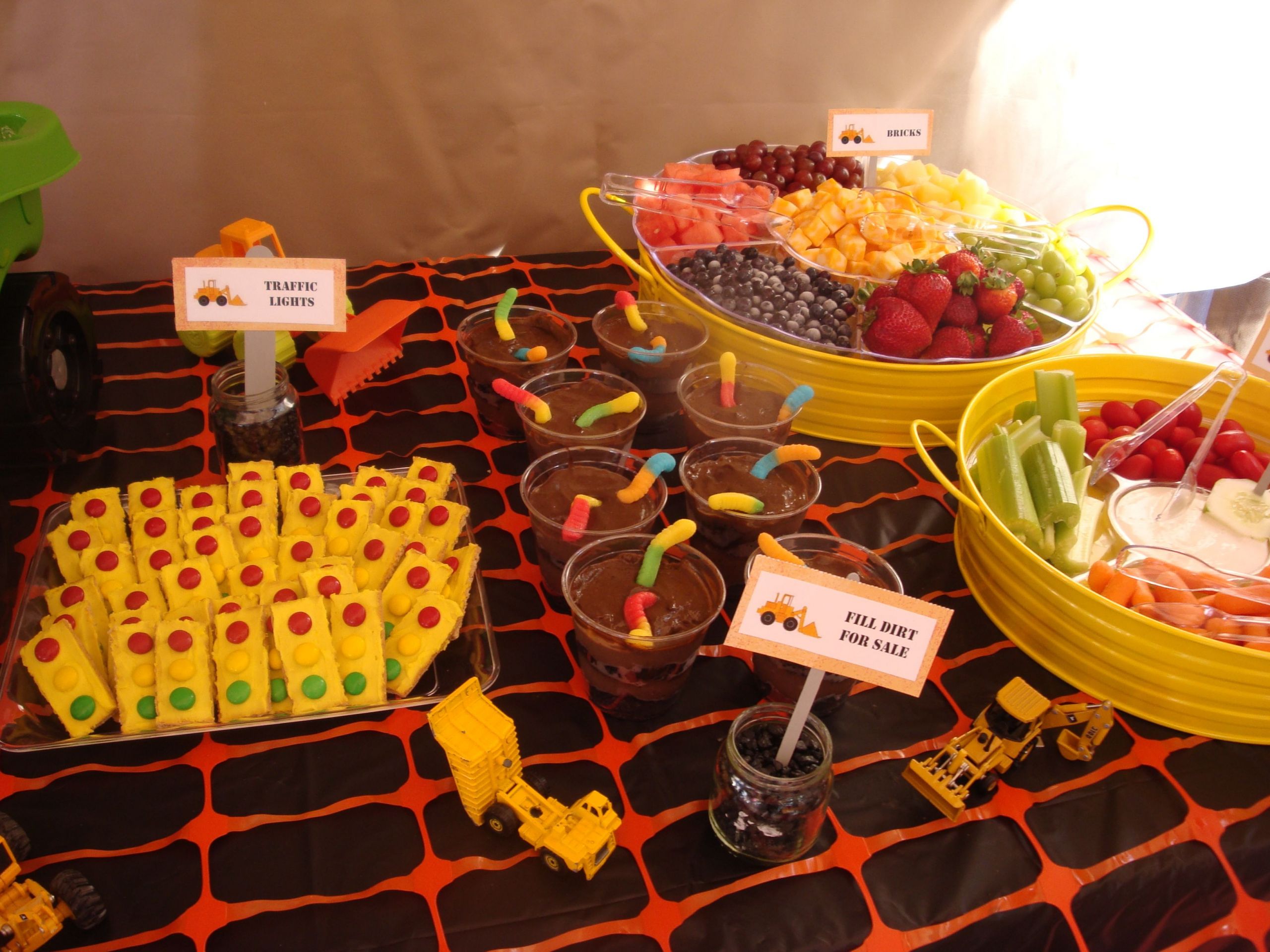 Construction Party Food Ideas
 food ideas construction theme party