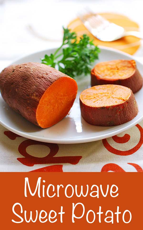 Cook Sweet Potato In Microwave
 Microwave Sweet Potato [Recipe VIDEO]