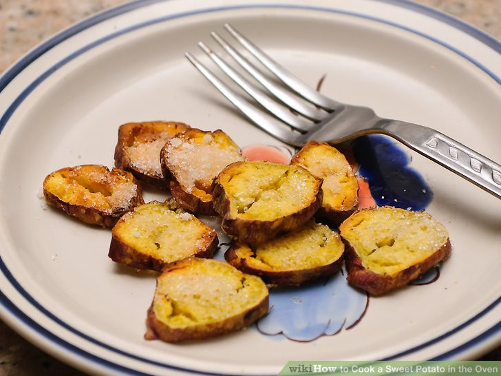Cook Sweet Potato In Microwave
 4 Ways to Cook a Sweet Potato in the Oven wikiHow