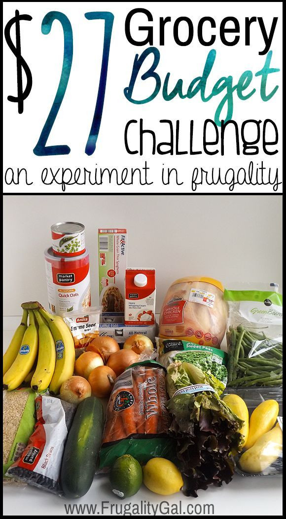 Cooking For Two On A Budget
 $27 Grocery Bud challenge An experiment in frugality
