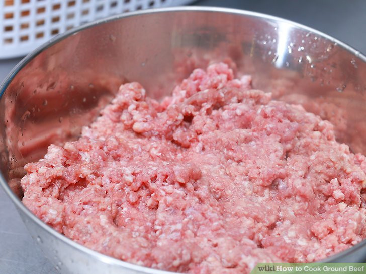 Cooking Ground Beef In Microwave
 How to Cook Ground Beef with wikiHow