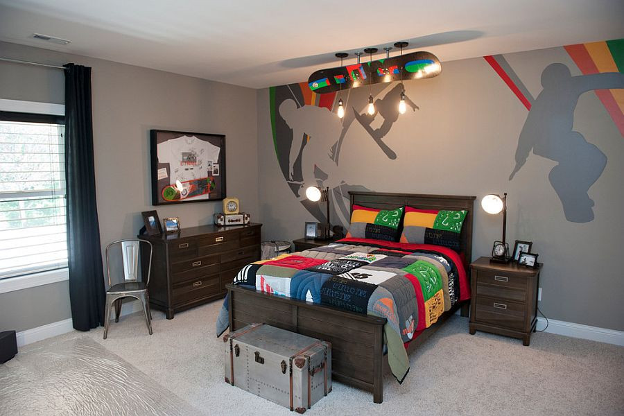 Cool Bedroom For Boys
 25 Cool Kids’ Bedrooms that Charm with Gorgeous Gray