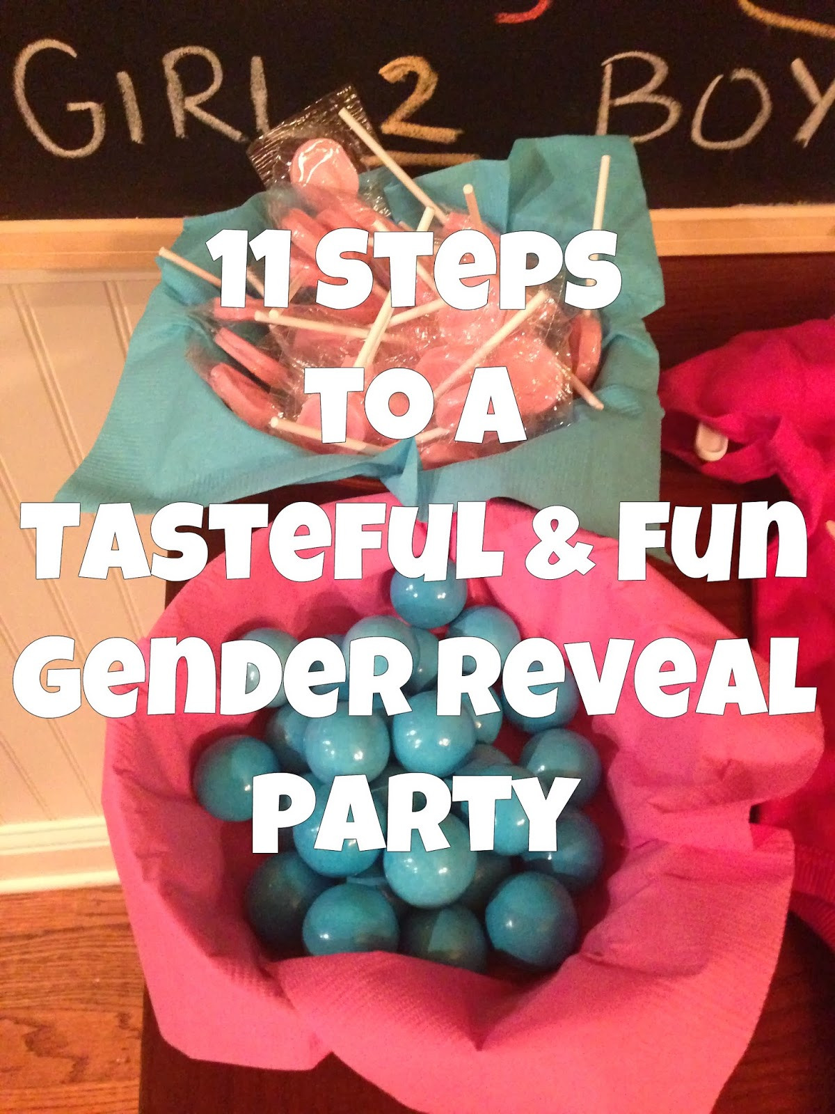 Cool Ideas For Gender Reveal Party
 Mother to Kings 11 Steps to a Tasteful & Fun Gender