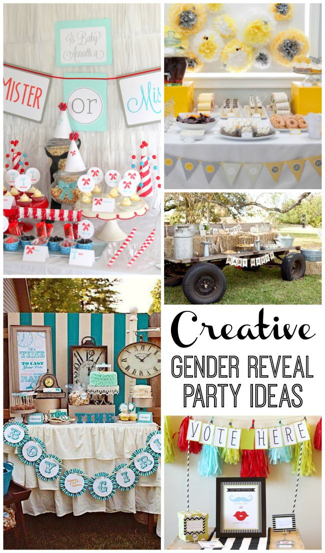 Cool Ideas For Gender Reveal Party
 Super Creative Gender Reveal Parties