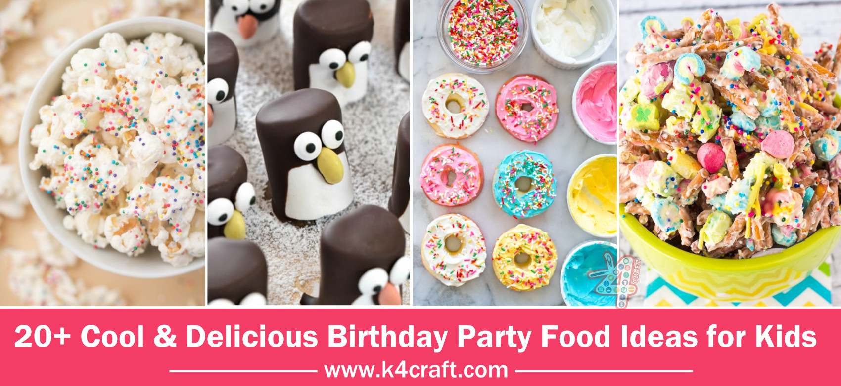 Cool Party Food Ideas
 Cool & Delicious Birthday Party Food Ideas for Kids K4 Craft