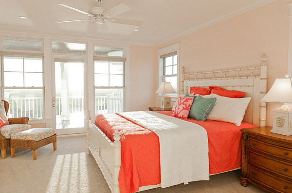 Coral Color Bedroom
 Colors and Mood How They Affect Interior Design