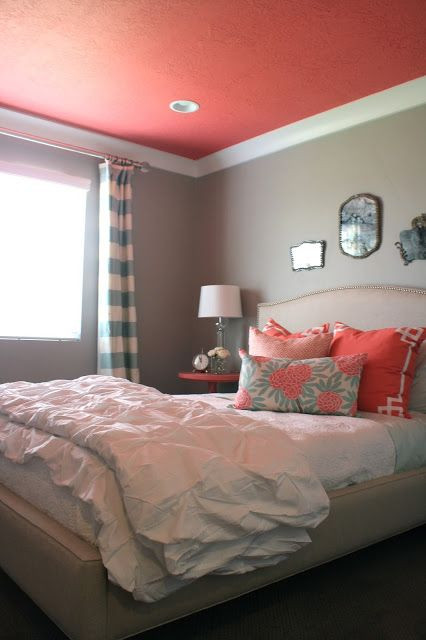 Coral Color Bedroom
 2015 Paint Trends Decorating with Coral