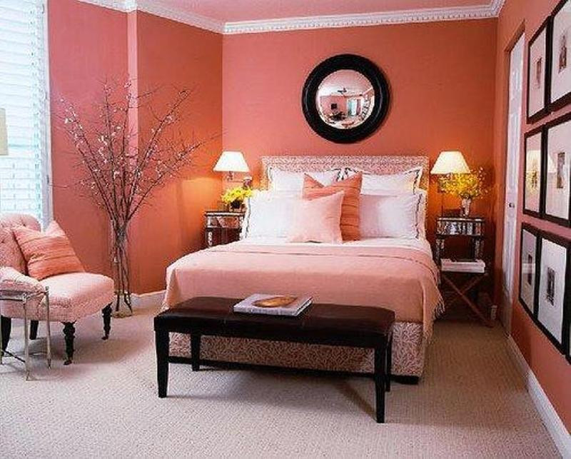 Coral Color Bedroom
 20 Charming Coral Peach Bedroom Ideas to Inspire You Rilane