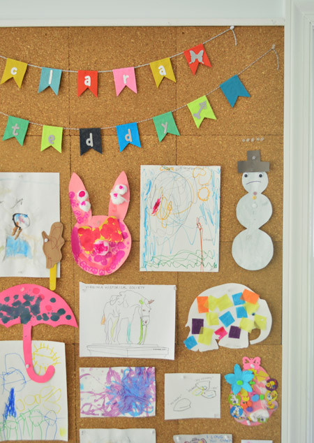Cork Board For Kids Room
 How To Make A Giant Cork Board Wall For Kid Art