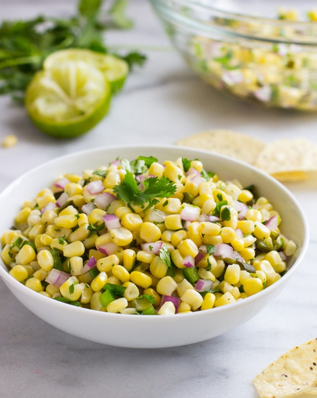 Corn Salsa Recipes
 Copycat Chipotle’s Corn Salsa Making Thyme for Health