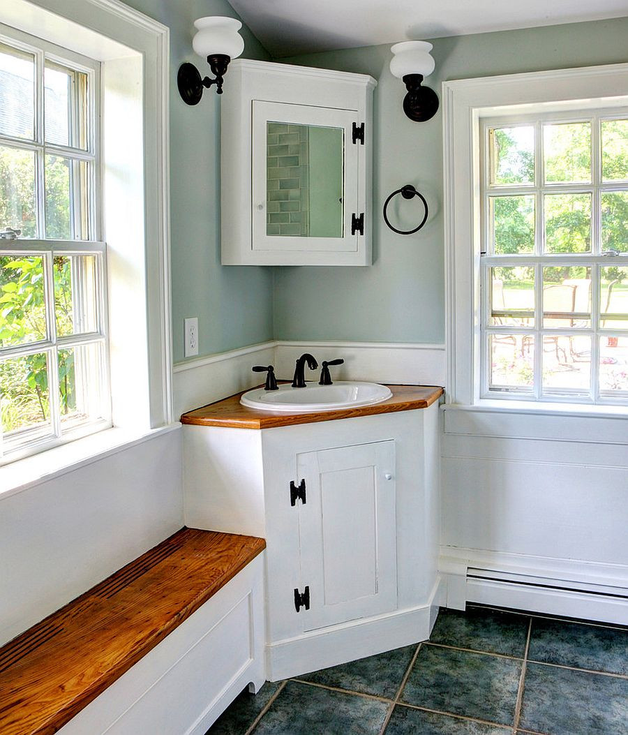 Corner Cabinets For Bathroom
 30 Creative Ideas to Transform Boring Bathroom Corners