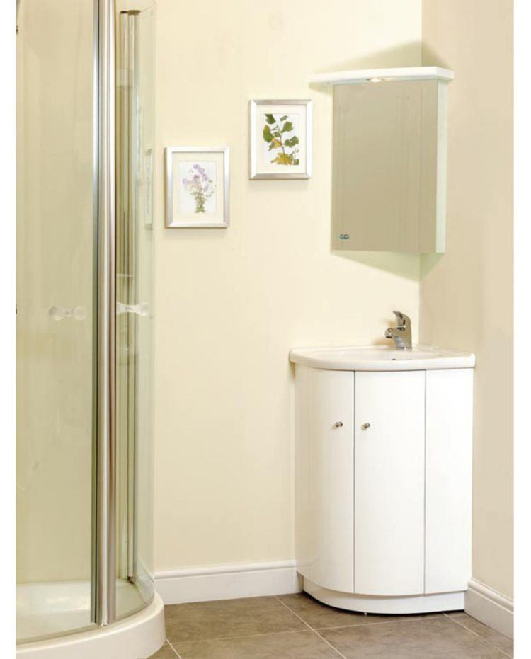 Corner Cabinets For Bathroom
 20 Beautiful Corner Vanity Designs For Your Bathroom Housely