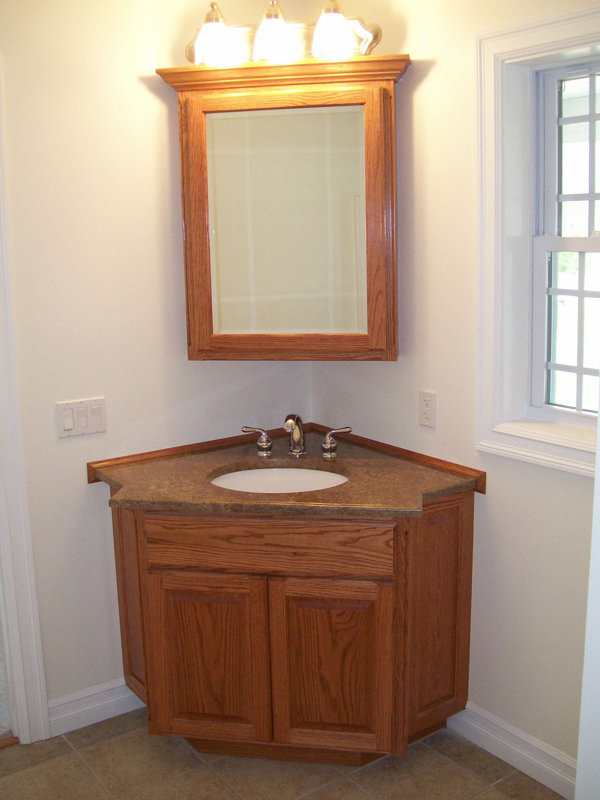 Corner Cabinets For Bathroom
 Corner Bathroom Vanity Units for Your Bath Storage
