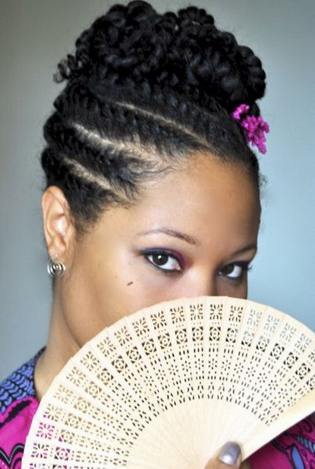 Cornrow Hairstyles For Black Women
 Black Hair In A Bun Style 2013