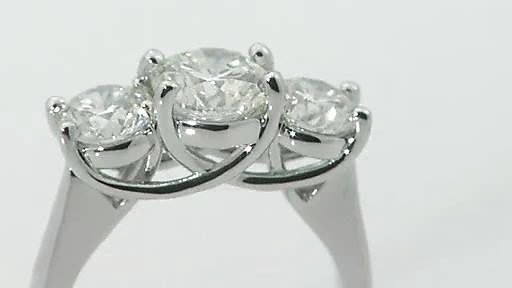 Costco Diamond Rings
 Three Stone Round Diamond Ring Three Stone Jewelry