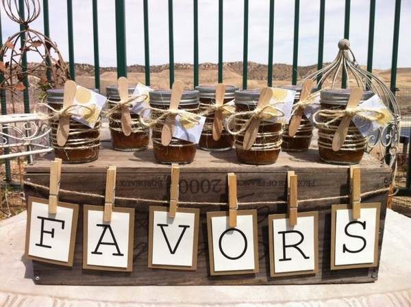 Country Wedding Favors DIY
 Rustic wedding favors ideas – pass the romantic love to