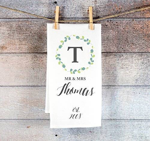 Couples Shower Gift Ideas
 Amazon Gift for Couples Kitchen Towel Personalized