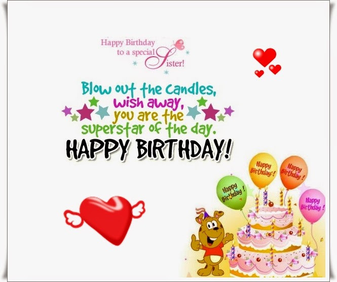 Cousin Birthday Wishes
 Happy Birthday Cousin Sister Wishes Poems and Quotes