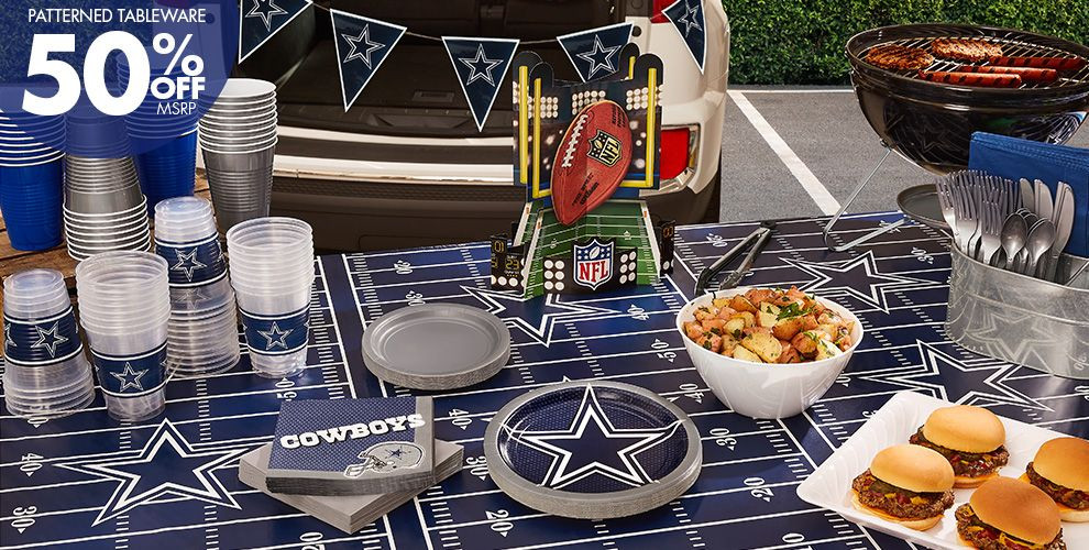 Cowboy Birthday Party Supplies
 NFL Dallas Cowboys Party Supplies Decorations & Party
