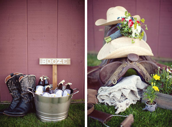 Cowboy Themed Wedding
 A Southern Wedding Wel e Table ce Wed