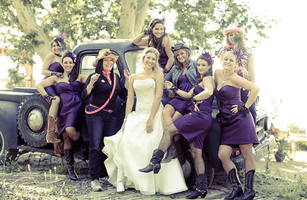 Cowboy Themed Wedding
 How to Match Your Wedding Theme with Dress