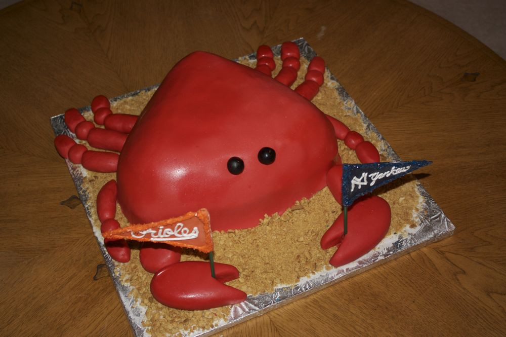 Crab Birthday Cake
 Is CrabCake actually a cake made of crabs