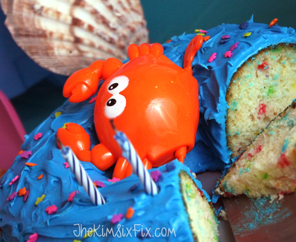 Crab Birthday Cake
 crab birthday cake