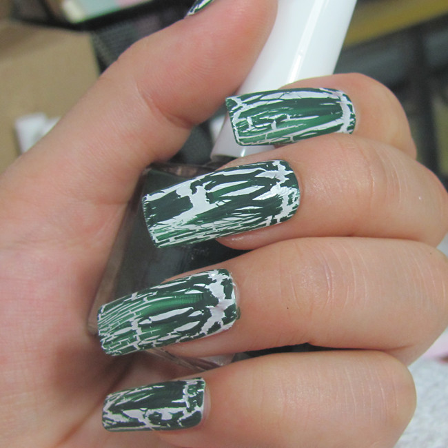 Crackle Nail Designs
 1000 images about Crackle nails on Pinterest