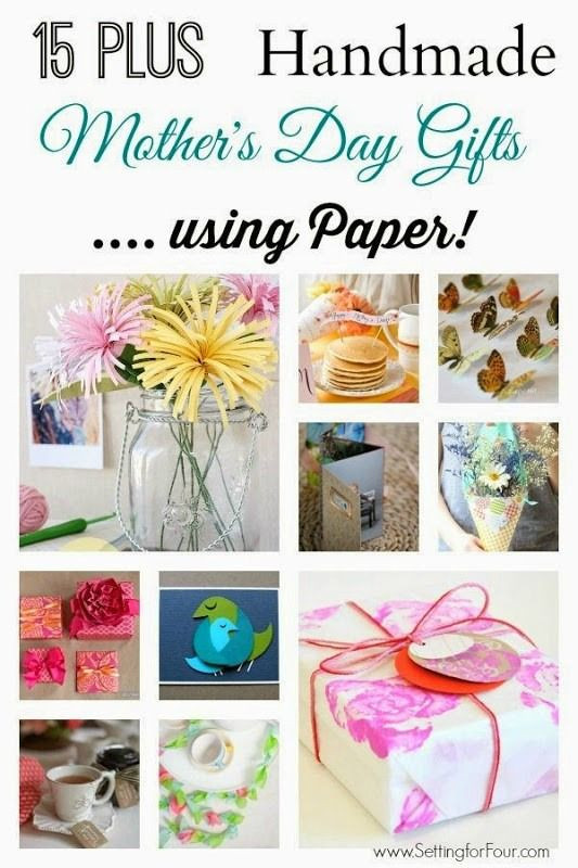 Craft Ideas For Mother'S Day Gifts
 DIY Mother’s Day Gifts Handmade using Paper