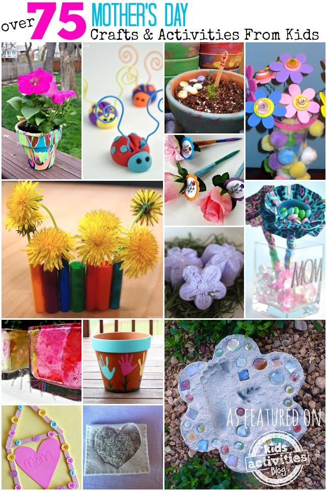 Craft Ideas For Mother'S Day Gifts
 More Than 75 Mother s Day Crafts & Activities From Kids