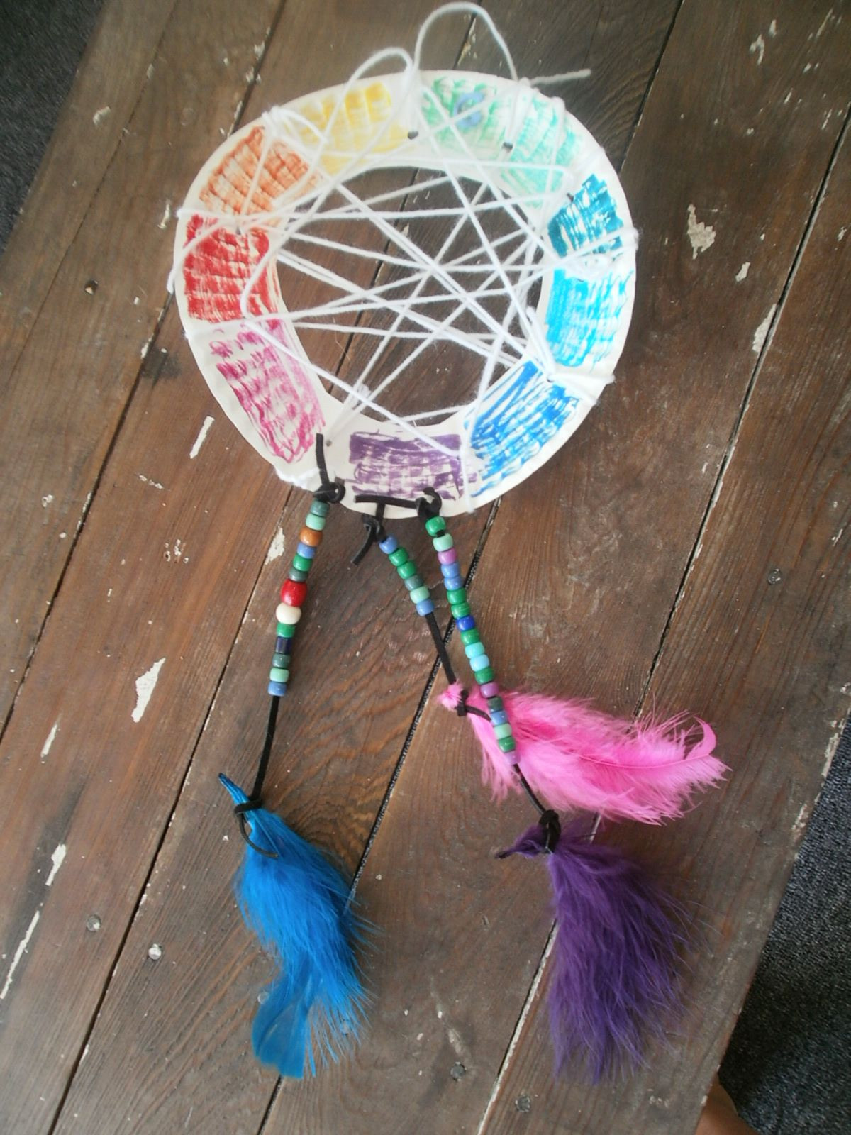 Craft Project For Toddler
 Dream Catcher Craft