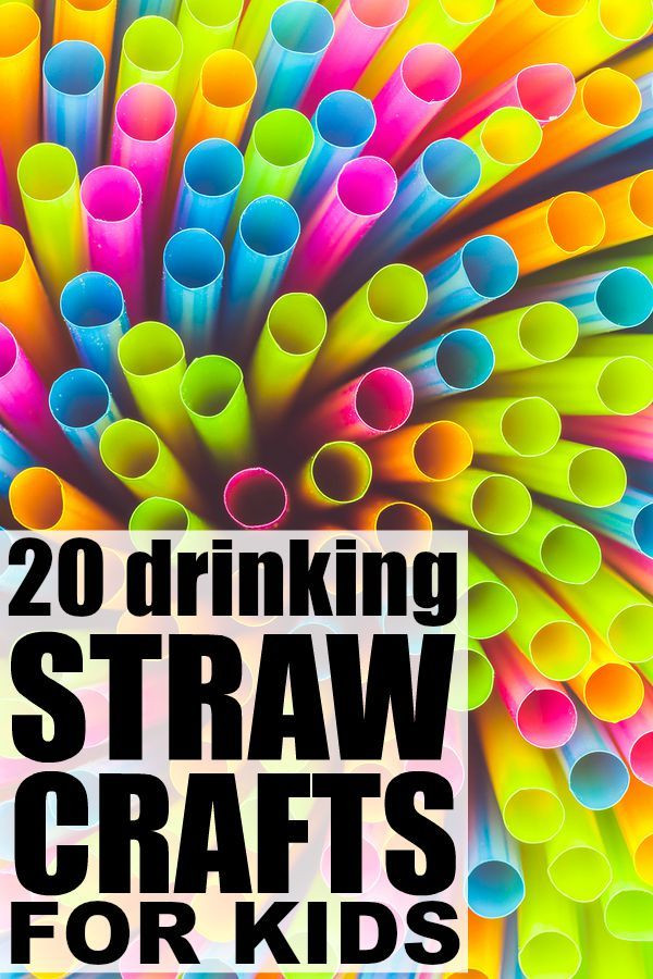 Craft Project For Toddler
 20 drinking straw crafts for kids