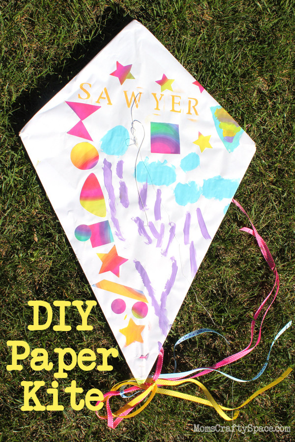 Craft Project For Toddler
 Kids Craft DIY Paper Kite Happiness is Homemade