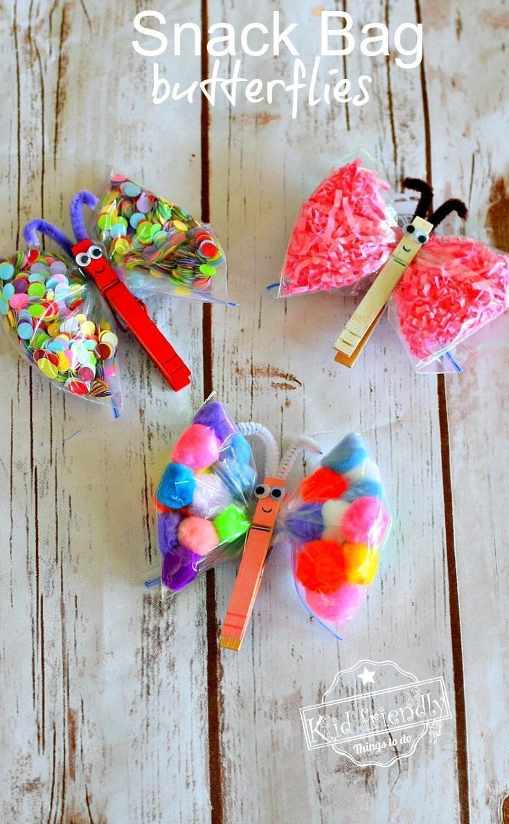 Craft Project For Toddler
 259 best Butterfly Crafts images on Pinterest