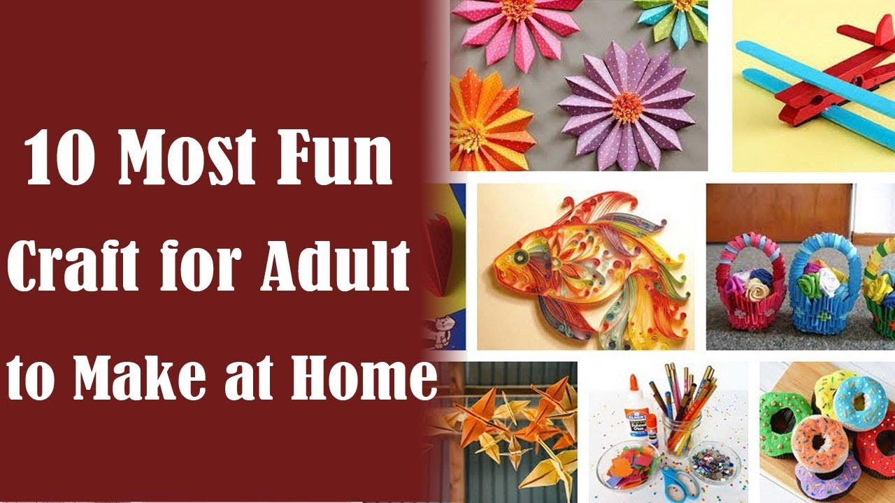 Craft Project Ideas For Adults
 Crafts for Adults 10 Best Craft Ideas for Adults to Make