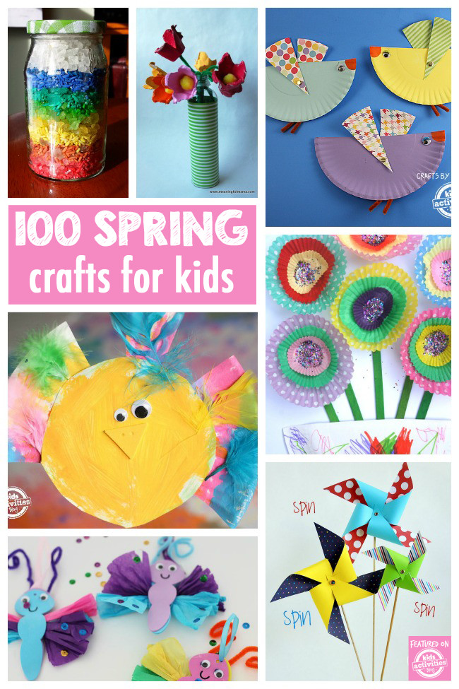 Craft Projects For Preschoolers
 100 Gorgeous Spring Crafts To Ring in the Season