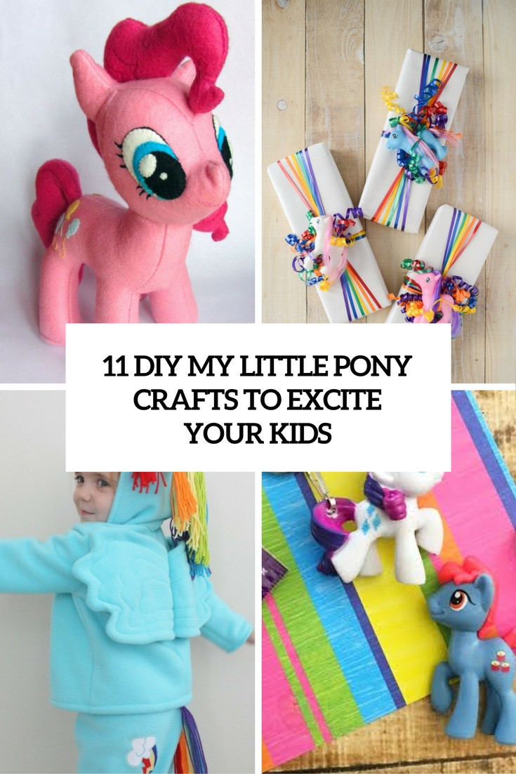 Crafts For Little Kids
 11 DIY My Little Pony Crafts To Excite Your Kids Shelterness