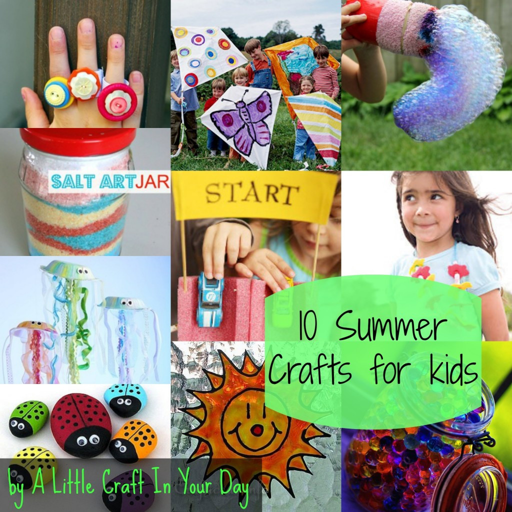 Crafts For Little Kids
 Kid Friendly Summer Crafts A Little Craft In Your Day