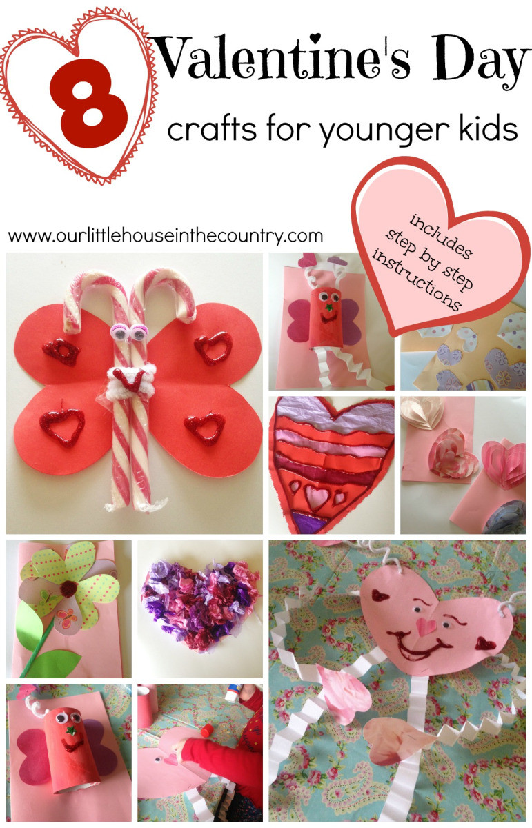 Crafts For Little Kids
 Valentine’s Day Crafts for Younger Children Preschool and