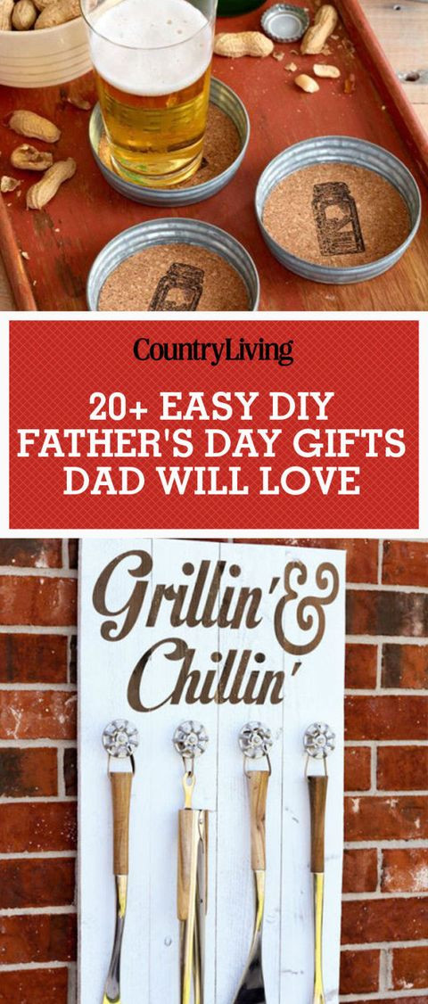 Crafty Father'S Day Gift Ideas
 28 DIY Fathers Day Gifts Homemade Craft Ideas for Father