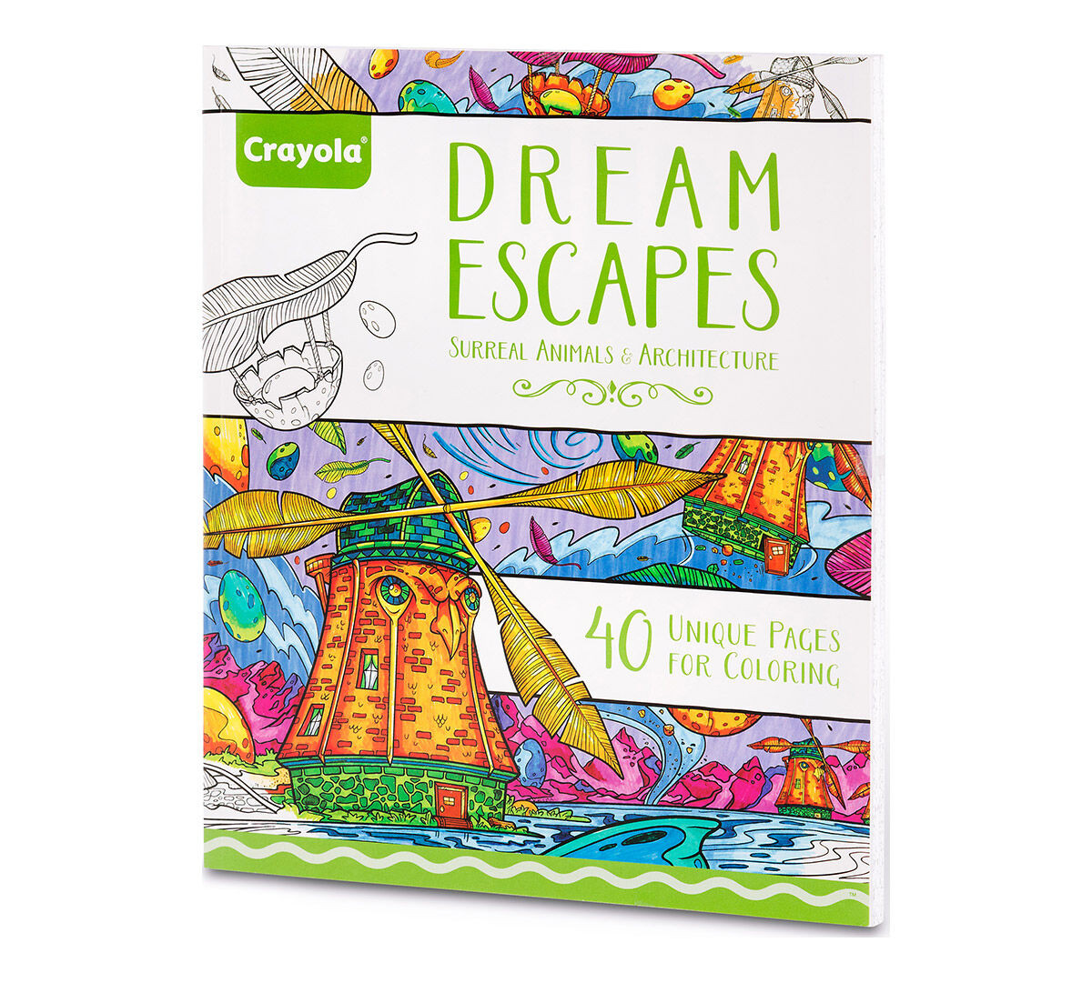 Crayola Adult Coloring Books
 Crayola Dream Escapes Adult Coloring Art Activity 40