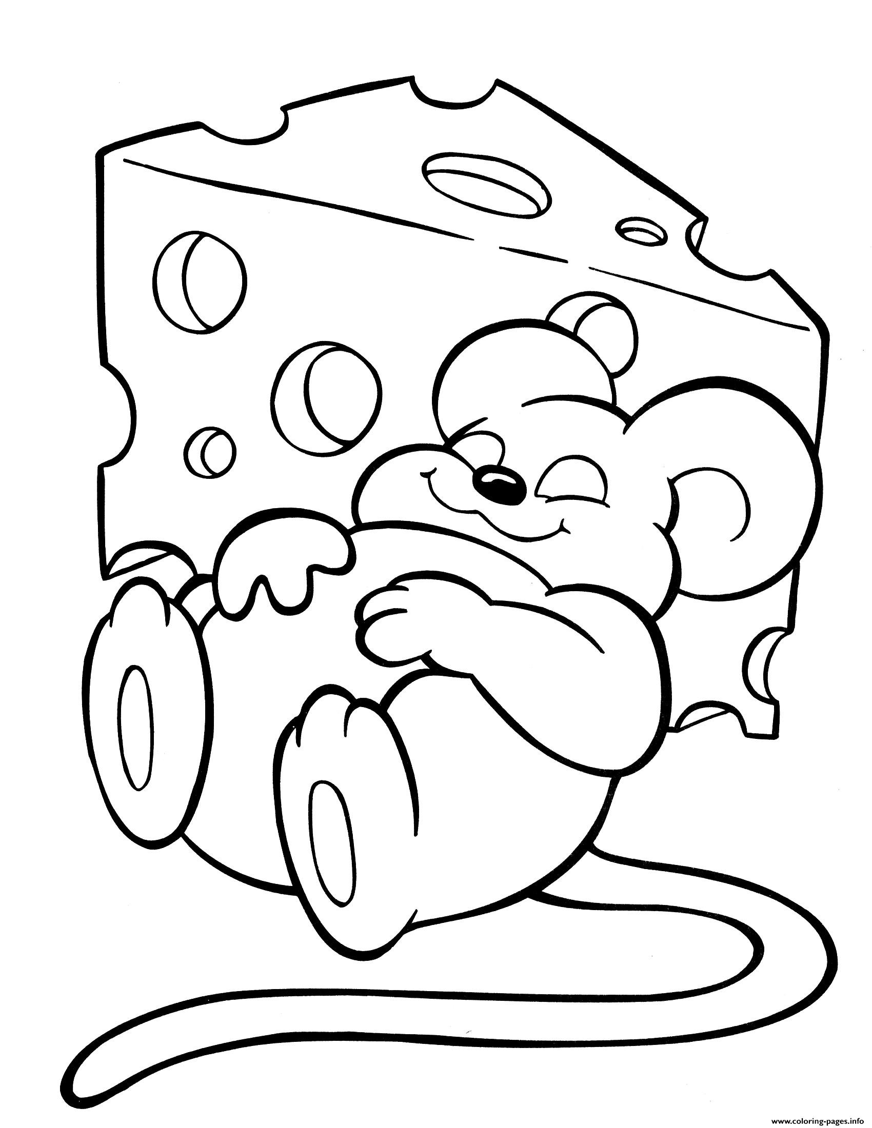 Crayola Coloring Pages For Girls
 Crayola Mouse Love Cheese Coloring Pages Printable