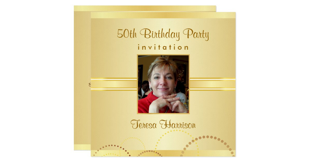 Create Birthday Party Invitations
 50th Birthday Party Invitations Create Your Own